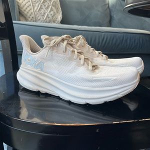 HOKA Cream Sneakers Women’s Size 12
